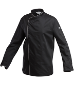 Hr. Kochjacke DIAGONAL LA schwarz