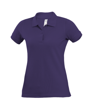 Da. Poloshirt KA My Polo 180 radiant pur