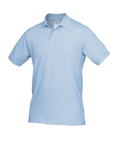 Hr. Poloshirt KA My Polo 180 blush blue
