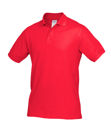 Hr. Poloshirt KA My Polo 180 red